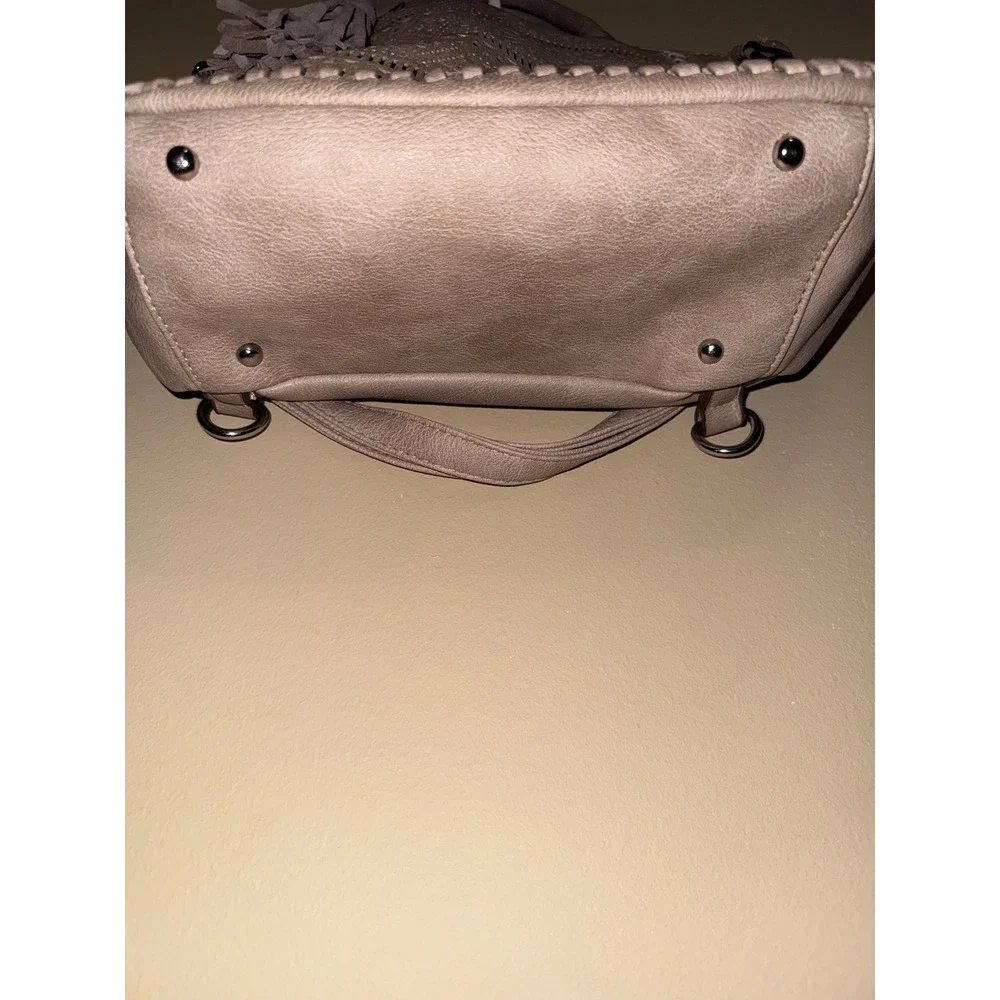Unbranded taupe faux